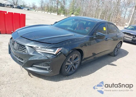 2022 Acura Tlx A-Spec Package from USA, damaged, VIN 19UUB5F5XNA005981